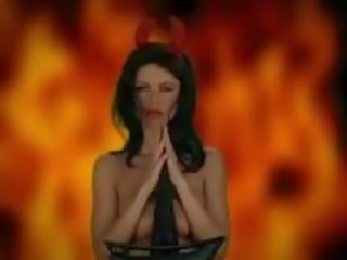 Devil žena - velký kozičky bohyně škádlí, vysoká rozlišením špinavý film 59