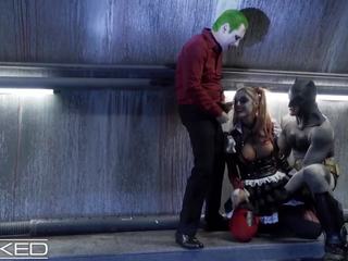 사악한 - 할리 퀸 잤어요 joker & batman: 무료 고화질 섹스 클립 0b