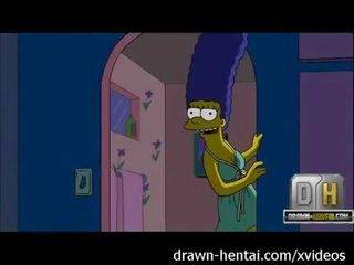 Simpsons डर्टी वीडियो - पॉर्न रात